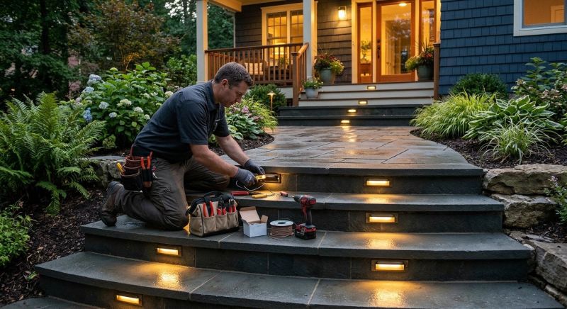 Deck Lights Installation in Overland Park, KS