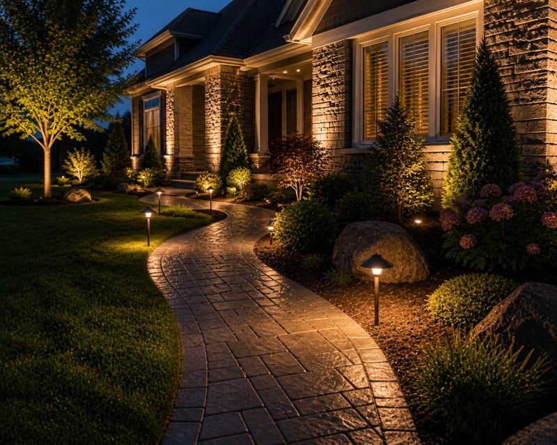 Garden Lighting Installation in Utah County, UT