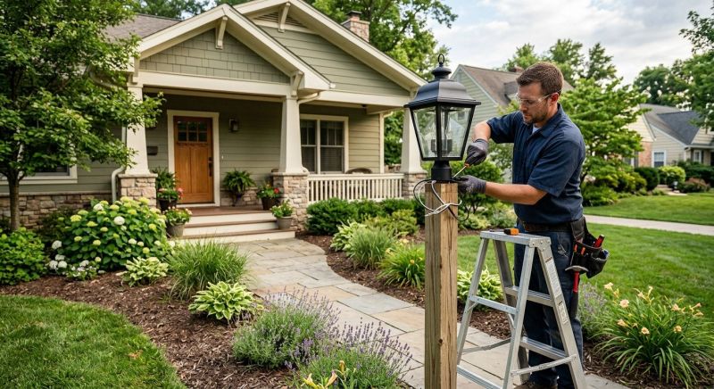 Patio Lights Installation in Pasadena, CA